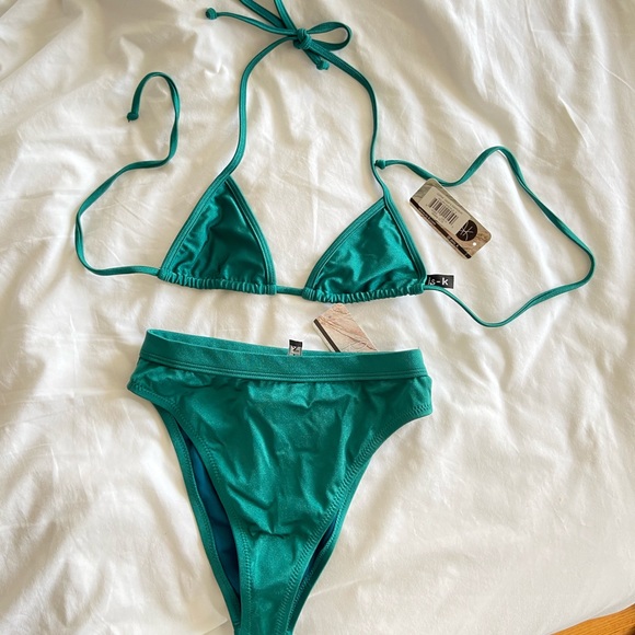 Other - Emerald Shimmer Bikini NWT
